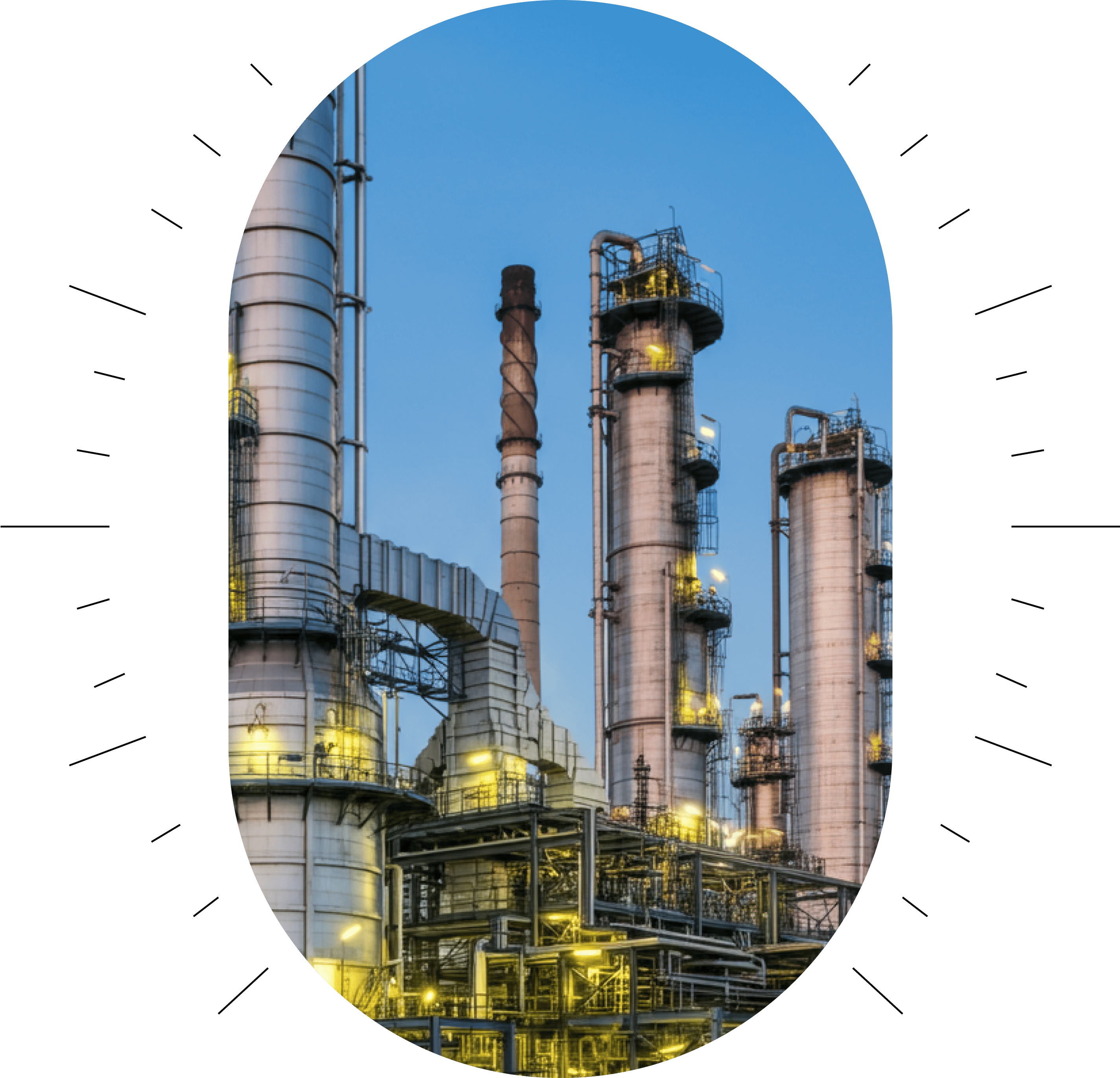 Solar panels and wind turbines in a field